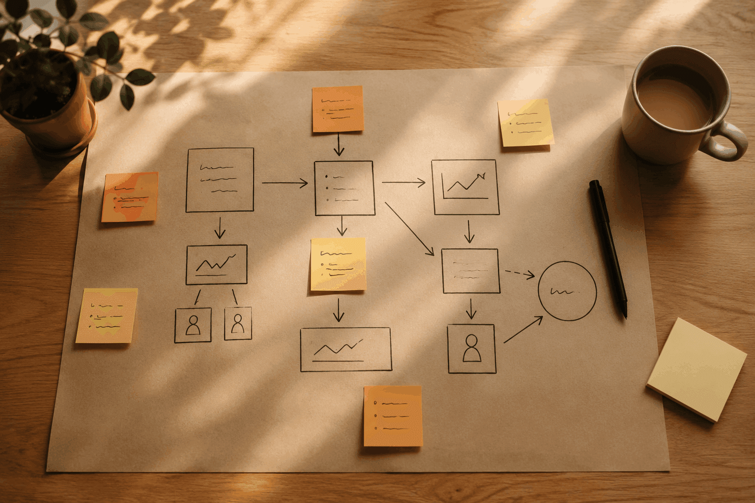 SEO strategy roadmap prioritising changes that grow organic traffic and revenue