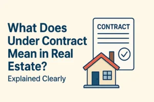 what does under contract mean in real estate