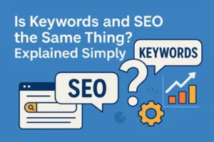 is keywords and seo the same thing